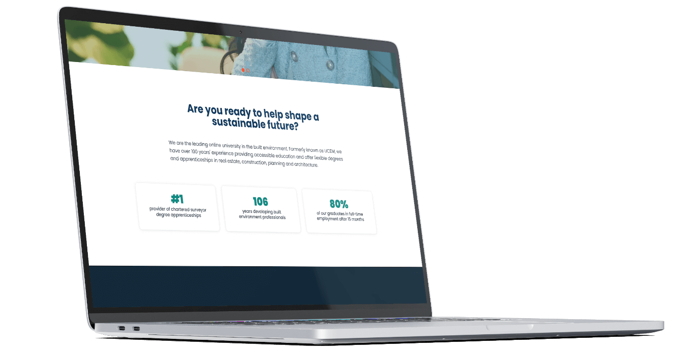 Repositioning UCEM as UBE with a refreshed website Repositioning UCEM as UBE with a refreshed website