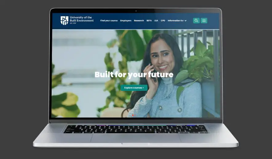 Repositioning UCEM as UBE with a refreshed website