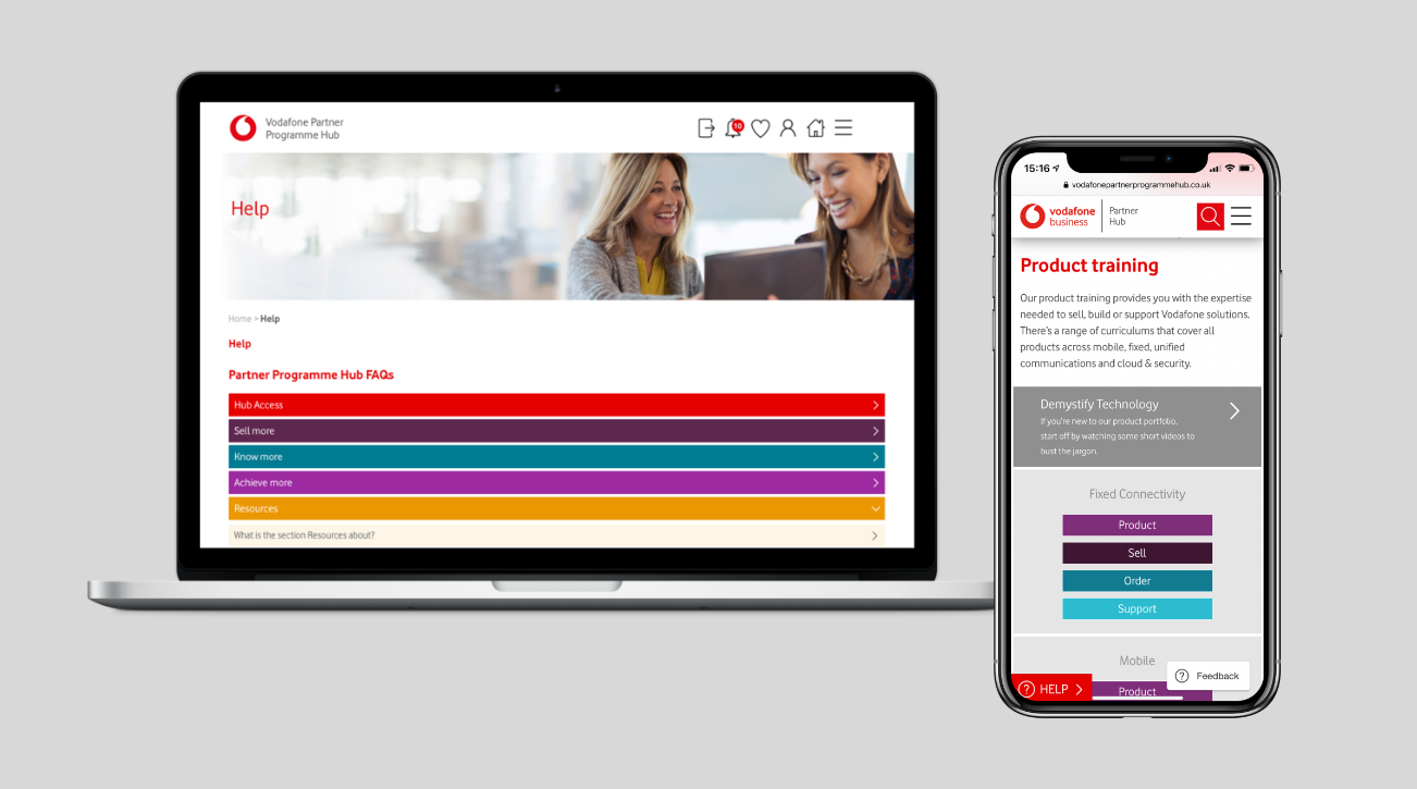 Vodafone Digital Product Catalogue