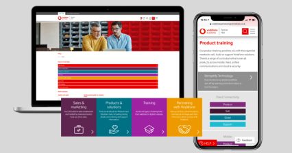 Overhaul of Vodafone's portal to empower and better serve partners
