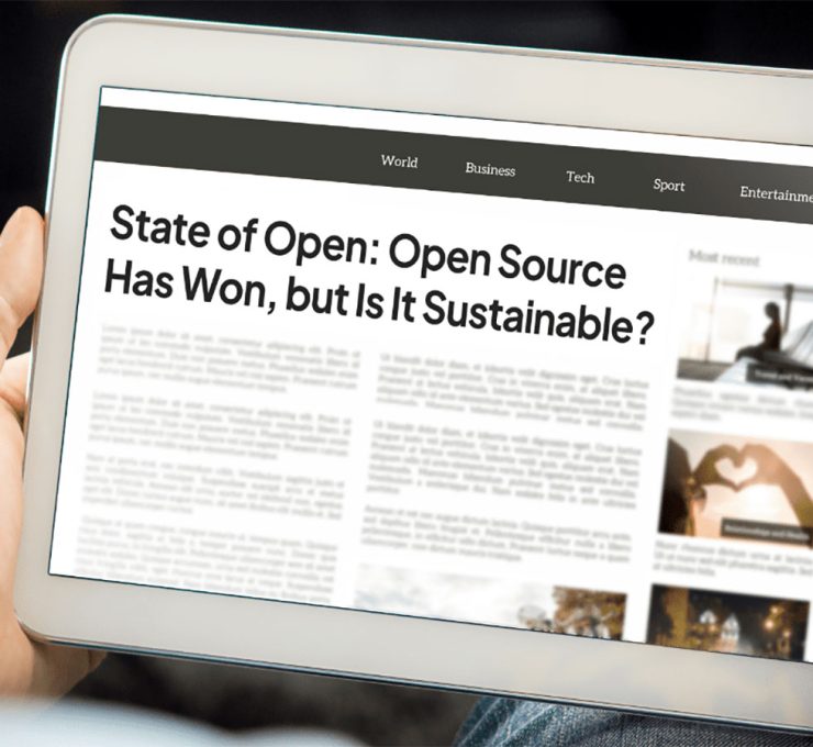 High-profile media attendance and coverage for State of Open Con.