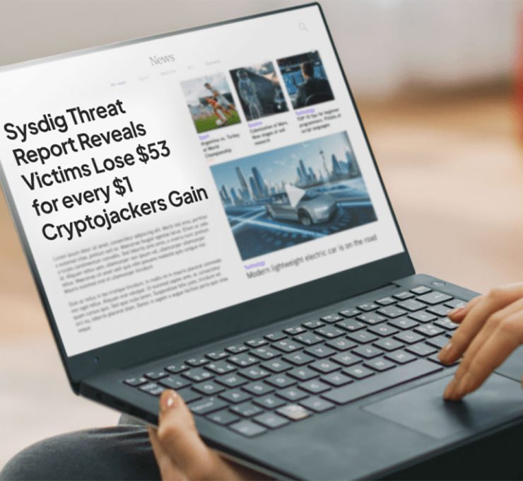 Media campaign raising awareness of cybersecurity threat intelligence